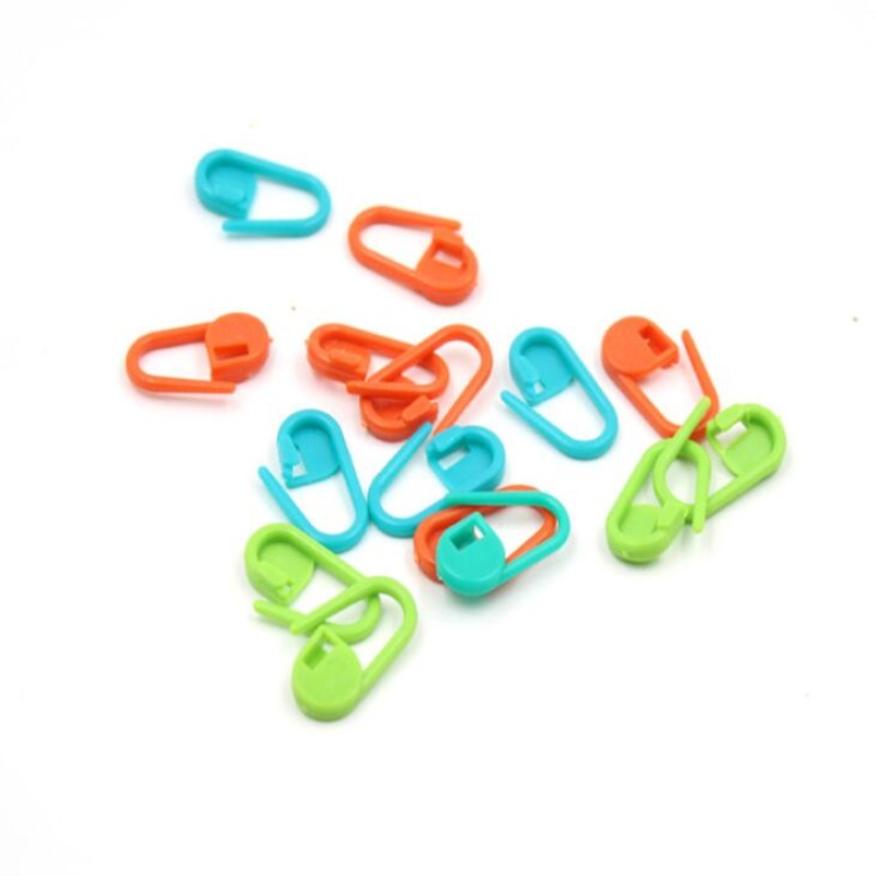 50Pcs Mini Knitting Crochet Locking Stitch Markers / Can Also Be Used as A Nappy Pin on A New Baby Greeting Card  AA7789
