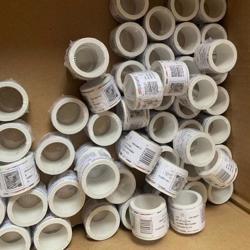U.S.A-Flag 2022-Forever Stamp-1 roll of 100 sheets, office, home letters-Stamp-new