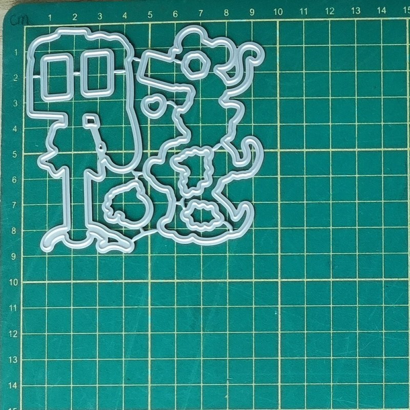 Animal Stamp and Metal Cutting Dies for DIY Scrapbooking Photo Album Decorative Embossing Paper Card Crafts Die 2022 New