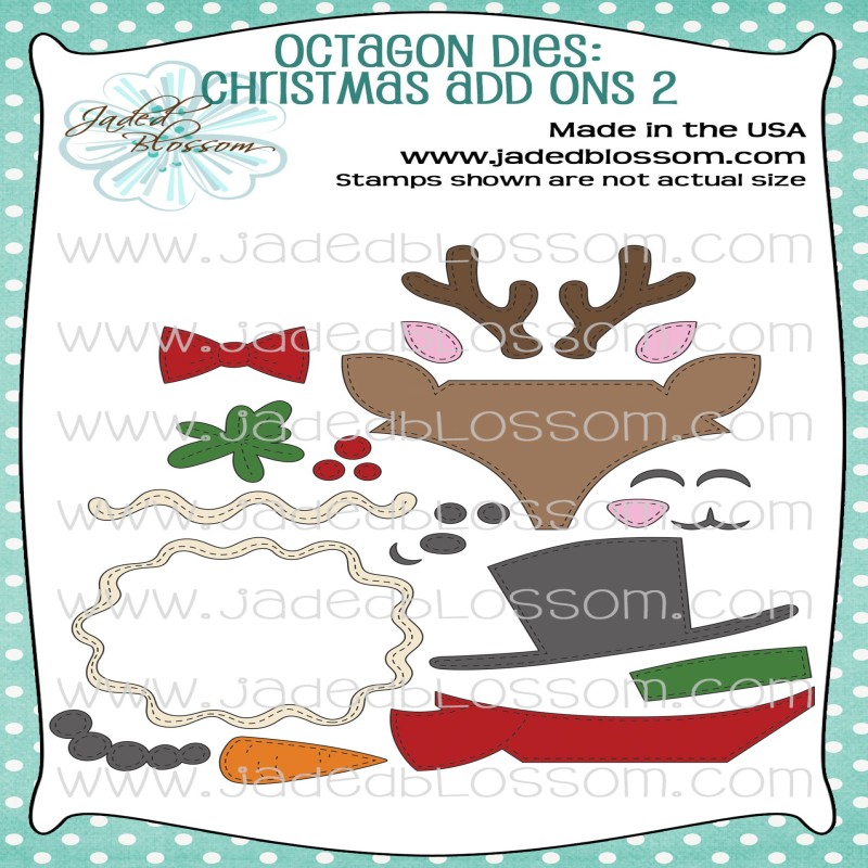 Octagon Treat Box And Girl Gnome Metal Cutting Dies Craft Embossing Make Paper Greeting Card Making Template DIY Handmade 2022