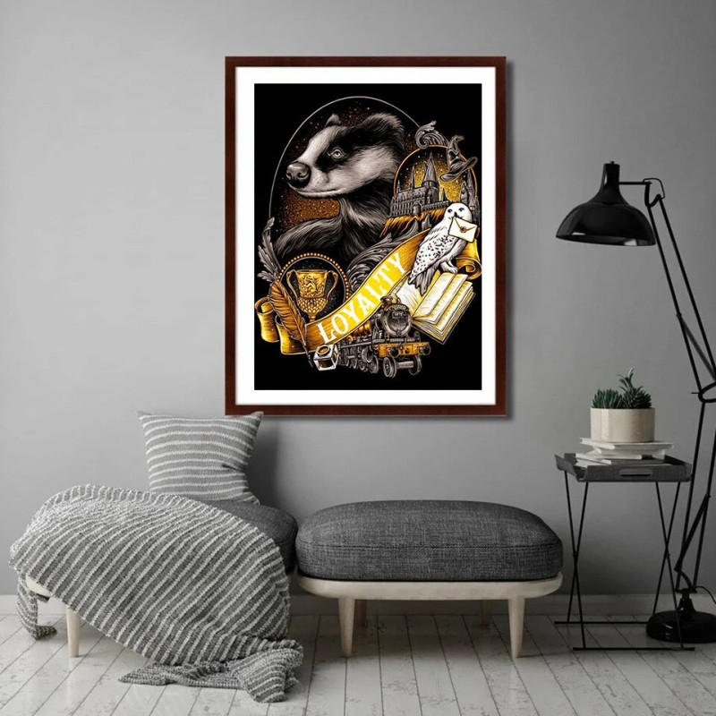 Disney Painting By Numbers Eagle Lion Paint Kit For Adults Alice Snake Animal On Canvas Oil Painting Character Handmade Gift