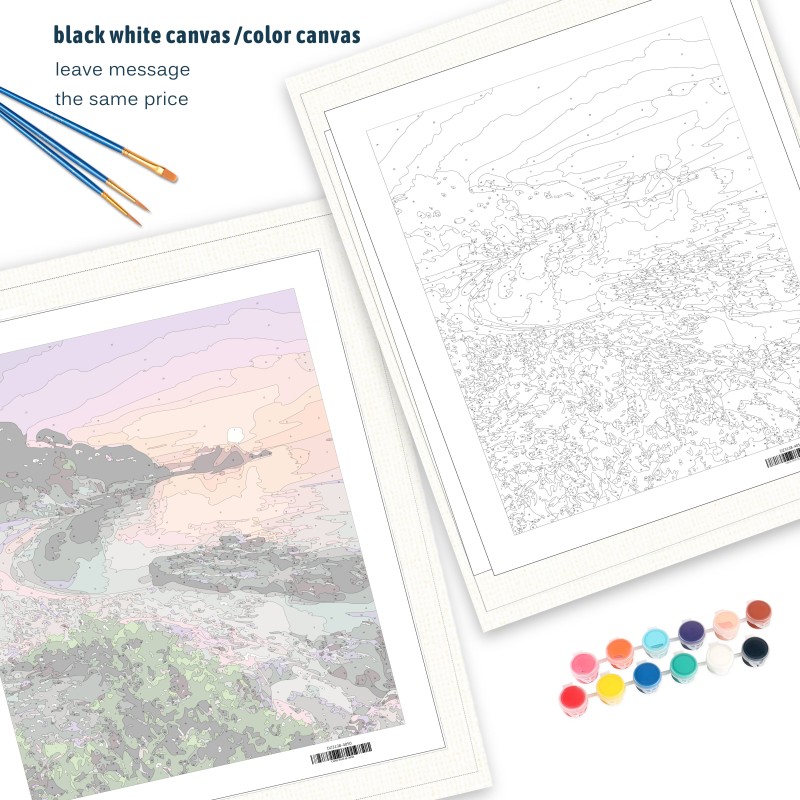 CHENISTORY Oil Painting By Numbers Colorful Cartoon Cat With Frame Pictures By Numbers Animal Number Painting Artwork