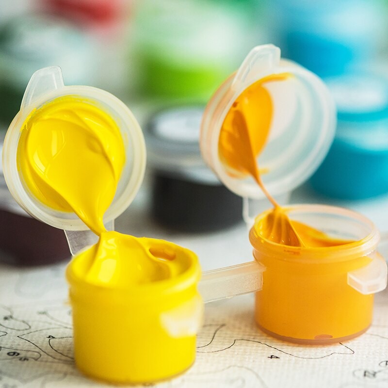 Disney Cartoon Before Of Christmas Jack And Sally DIY Painting by Numbers adults Kids Room Decoration Oil Painting Home Decor