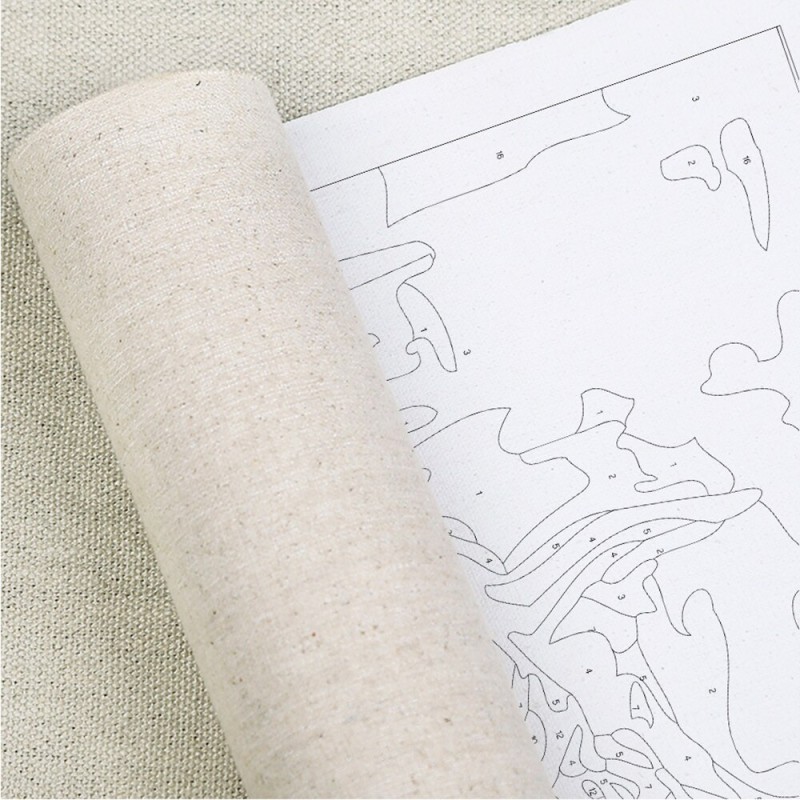 Little Angel DIY Painting By Numbers Complete Kit Oil Paints 50*70 Oil Painting Wall Decoration For Kids Handicraft For Drawing