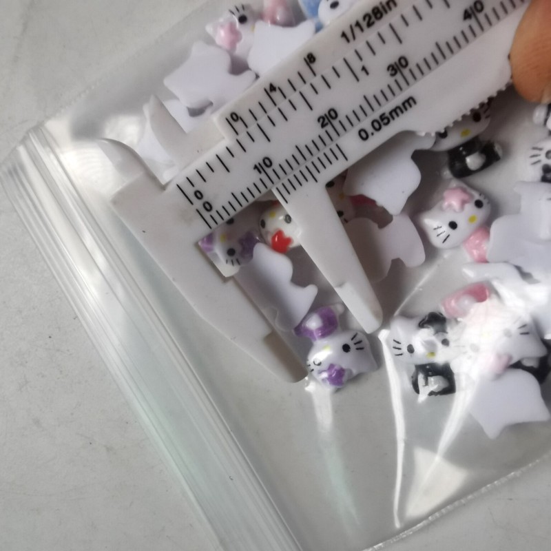 100-500pieces 9-12mm diy cartoon cute mini animal sticker finger,scrapbook for woman girl nail slices jewelry making accessories