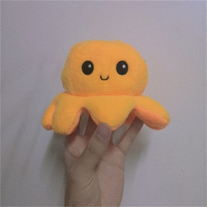 Dimple-Figet two-side Recommend Mood Toy- kuscheltier Octopus pulpo High-Quality knuffels happy-sad New toys- angry Plush