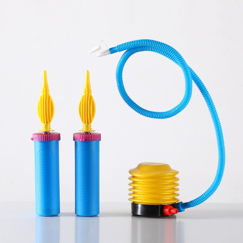 Portable Handheld Balloon Pump Plastic Balloon Inflator Foot Air Pump Balloon Accessories Party Supplies High Quality