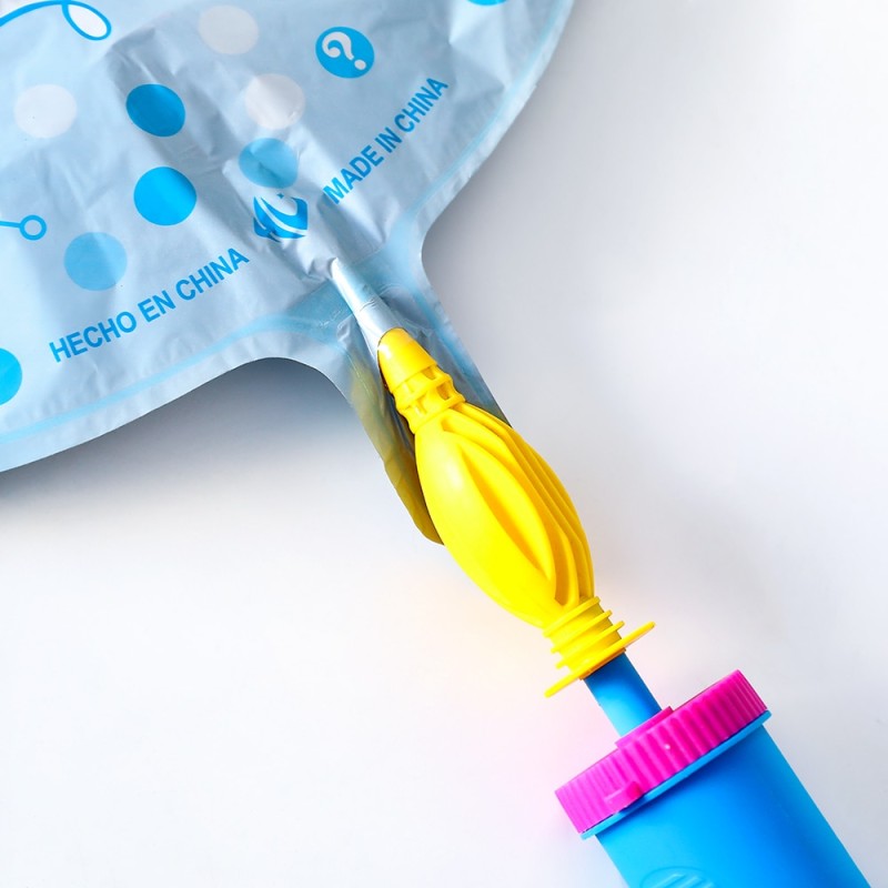 Portable Handheld Balloon Pump Plastic Balloon Inflator Foot Air Pump Balloon Accessories Party Supplies High Quality