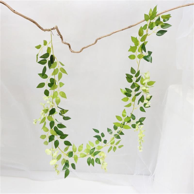 Artificial Flowers Wedding Vine Wedding Decor Ivy  Decoration Real Touch Silk Flower String Home Hanging Garland Party
