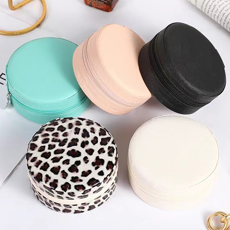 Portable jewelry receive a box of candy color travel receive box jewelry box earrings necklace ring jewelry boxes display box