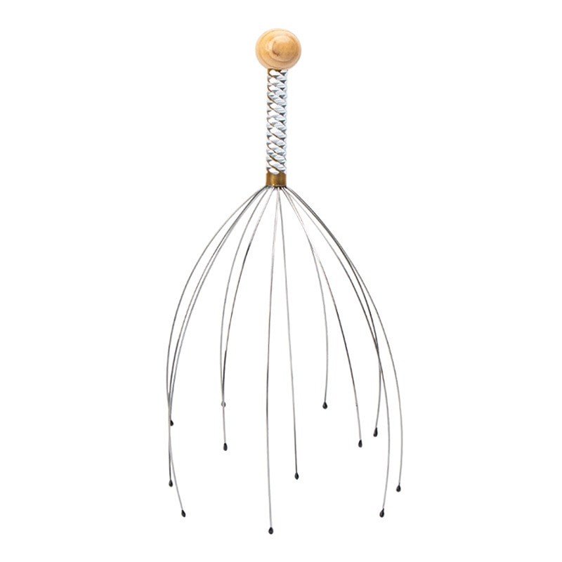 Head massager Octopus scratching the scalp Itchy scalp Ball massage claws non-soul extraction extractor artifact