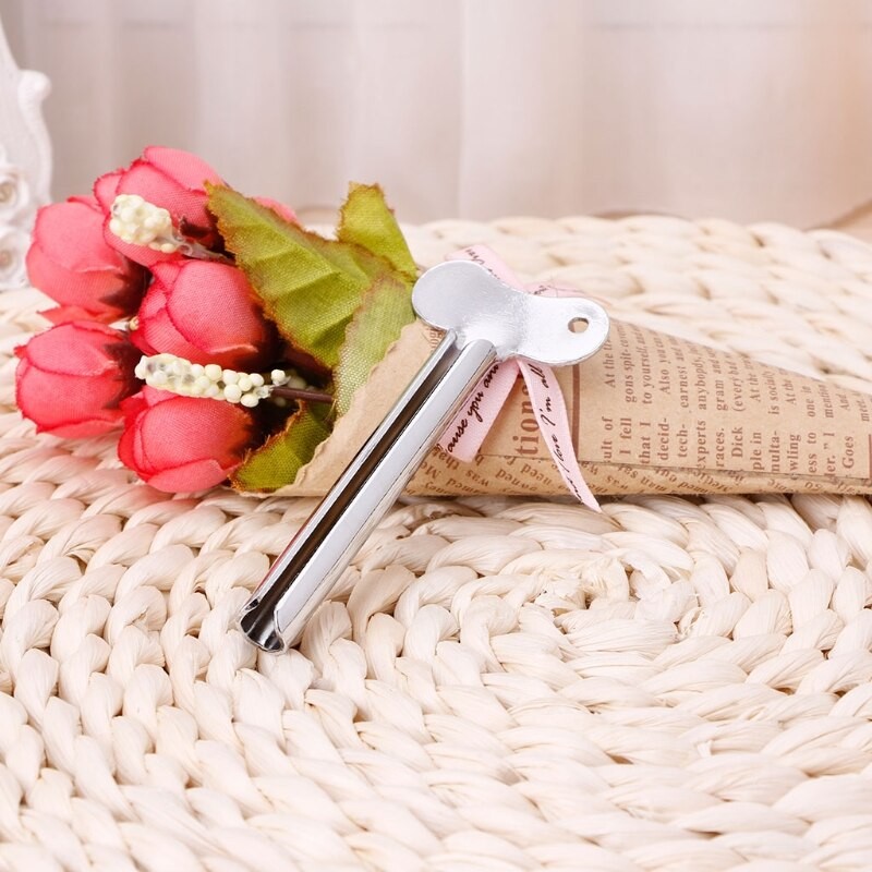 1pc Stainless Steel Toothpaste Squeezer Multifunctional Plastic Cream Tube Squeezing Cosmetic Oil Paint Squeezer Drop Ship