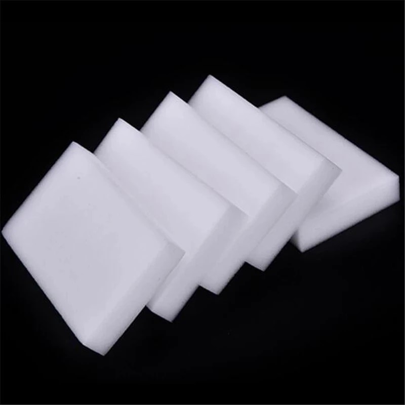 100 Pcs/lot Melamine Sponge White Magic Sponge Eraser For Kitchen Office Bathroom Melamine Cleaner Cleaning Sponge 100X60X10MM