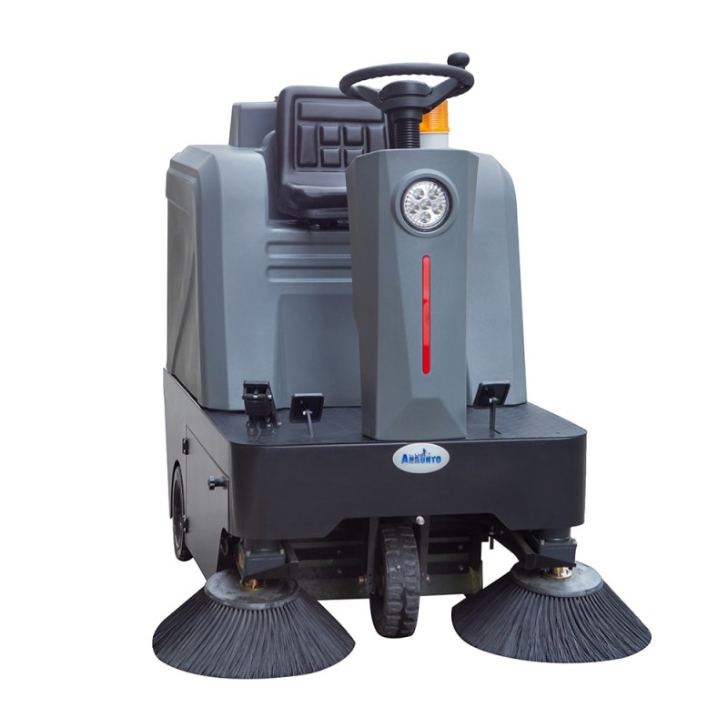 Anrunto Electric Battery Ride On Road Sweeper Floor Sweeper