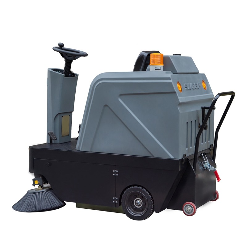 Anrunto Electric Battery Ride On Road Sweeper Floor Sweeper