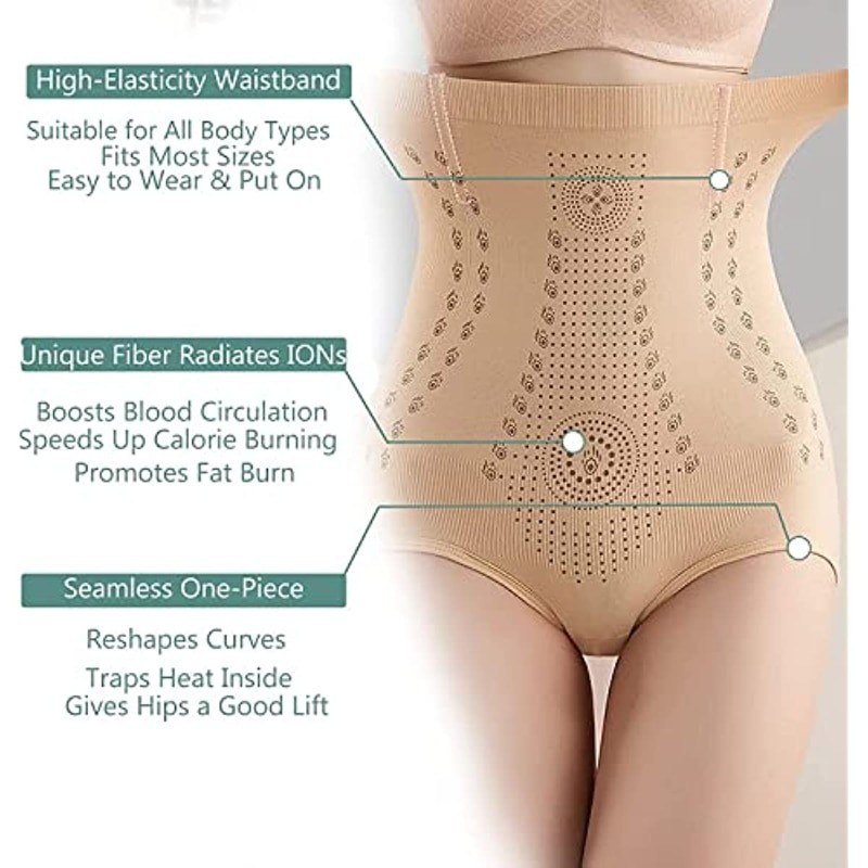 Unique Fiber Restoration Shaper Fiber Restoration Shaper Fat Burning Tummy Control Body Shaping Briefs Women Tummy