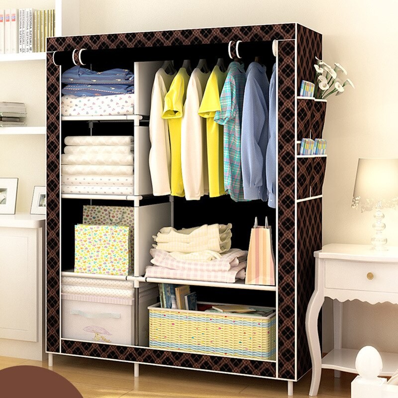 Clothing Covers Cloth Wardrobe Dust Cover Storage Cabinet Waterproof Dustcover 105X45X168CM Lounge Covers Protective Dust Cover