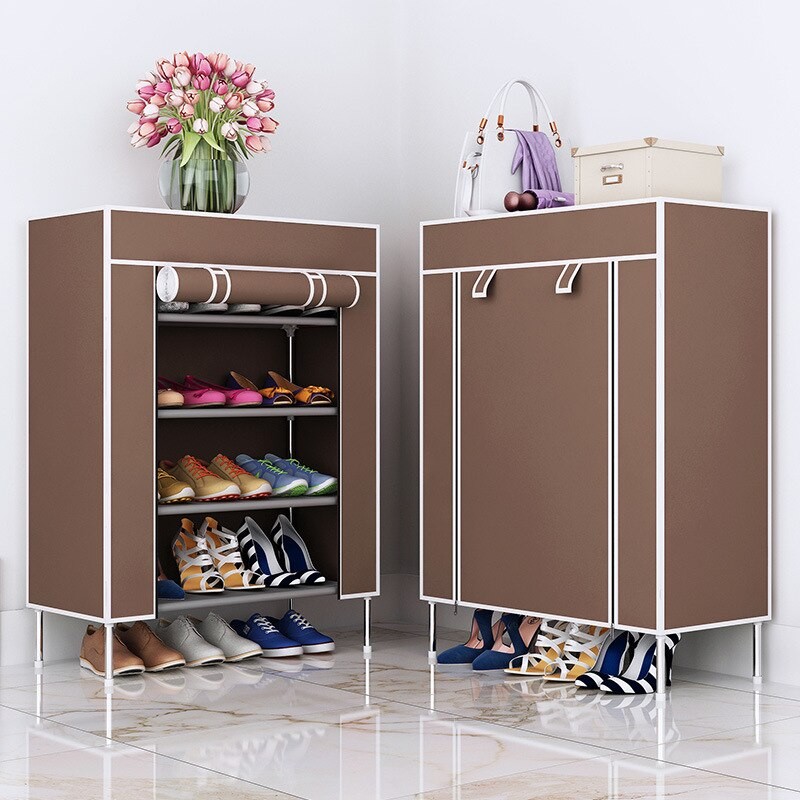 Shoe Cabinet Dust Cover Shoe Rack Dust-proof Cloth Modern Furniture Design Decoration Storage Rack Home Dust Covers 85X60X28CM