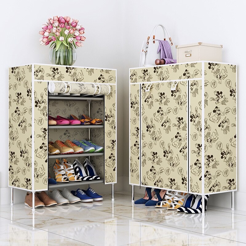 Shoe Cabinet Dust Cover Shoe Rack Dust-proof Cloth Modern Furniture Design Decoration Storage Rack Home Dust Covers 85X60X28CM