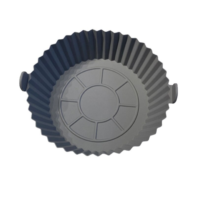 2Pcs Air Fryer Silicone Basket Silicone Mold Airfryer Oven Baking Tray Pizza Fried Chicken Basket Silicone Molds for Air Fryer