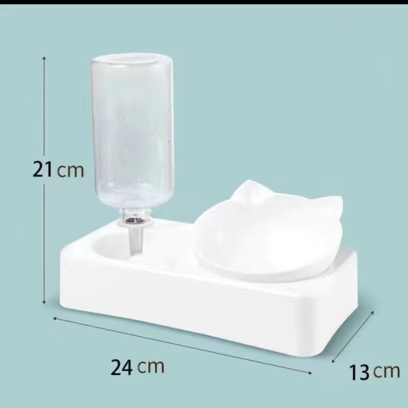 Pet bowl Small and medium-sized dogs and cats Drinking water Feeding bowl Automatic refilling pet cat bowl