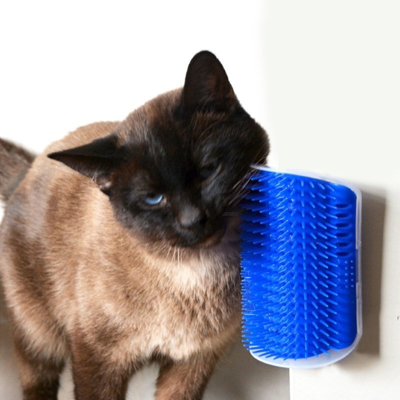 Massage Comb Pet Comb Removable Cat Corner Scratching Rubbing Brush Pet Hair Removal  Pet Grooming Cleaning Supplies Scratcher