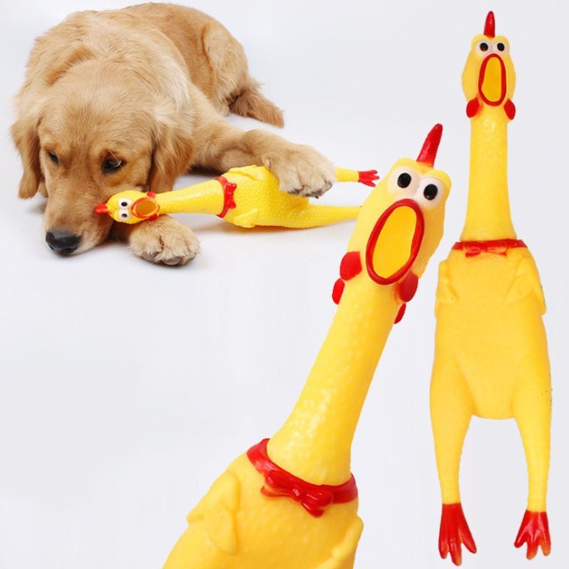 Dog Sounding Toy Small Size Screaming Chicken Pet Dog Toy Screaming Chicken/Releasing Chicken