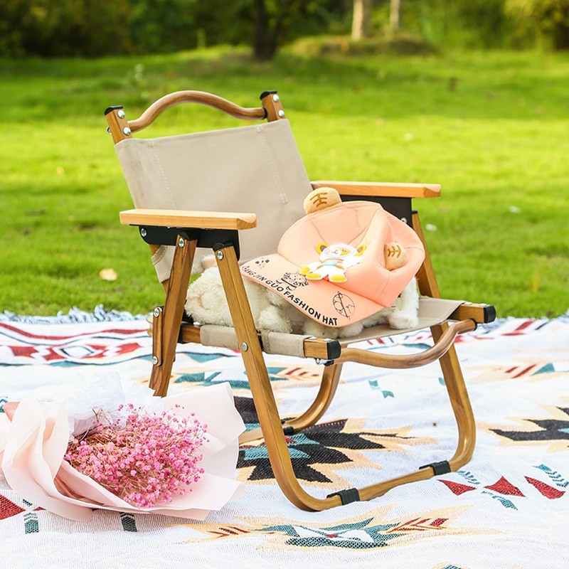 Outdoor Kermit Chair Mini Folding Portable Camping Chair for Kids 2~8 years