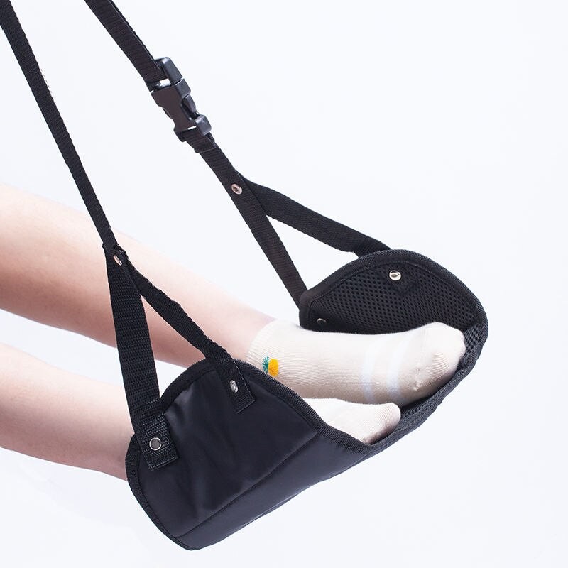 Office seat Travel Airplane Footrest Hammock Made with Premium Memory Foam Foot Resting Hammock for Travel Office Leg Hammock