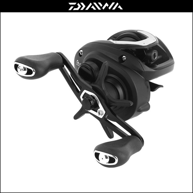 Original DAIWA CC80 Baitcasting Fishing Reels 4+1BB Gear Ratio 7.5:1 Max Drag 7kg Baitcast Reel Fishing Metal Light Spool