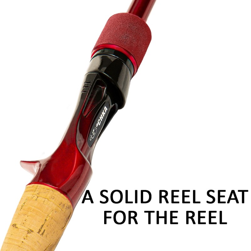 Hephaestus UDOCHKA, Spinning, Casting Fishing Rod, Light Carbon, 3-4 Parts