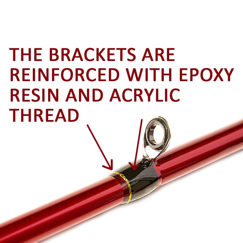 Hephaestus UDOCHKA, Spinning, Casting Fishing Rod, Light Carbon, 3-4 Parts