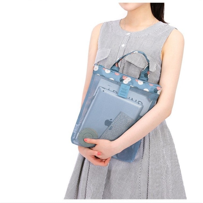 Summer Swimming Beach Bag Swimsuit Mesh Storage Bag Mesh Buggy Bag Wash Bag Sports Handbag Small Size