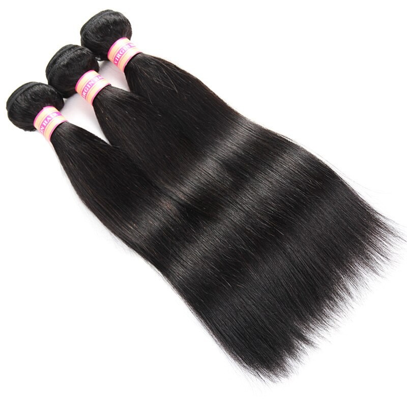 Indian Straight Hair Bundles 1/3/4 Pieces Remy Hair Extensions For Black Women Straight Human Hair Bundles 8-28 Inch