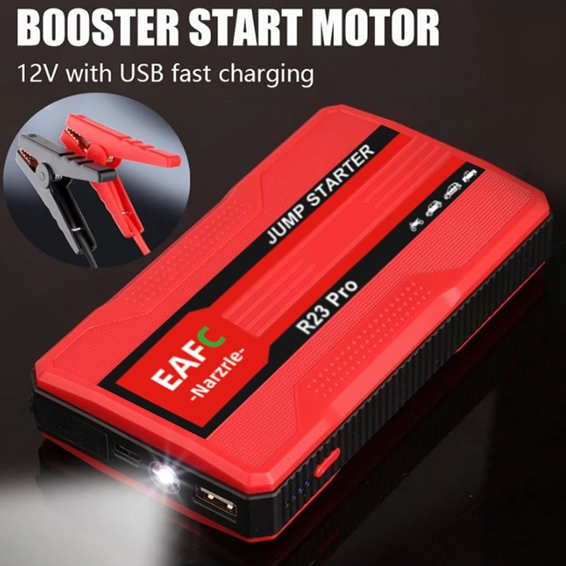 Universal Car Battery Jump Starter Portable Car Battery Booster Charger Booster Power Bank Starting Device Car Starter