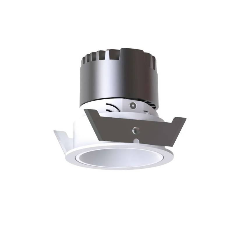 Recessed Anti-glare LED COB Spotlight 18W 20W Dimmable 110V 220V Ceiling Downlight 10W 15W For Dining room Study Shop lighting