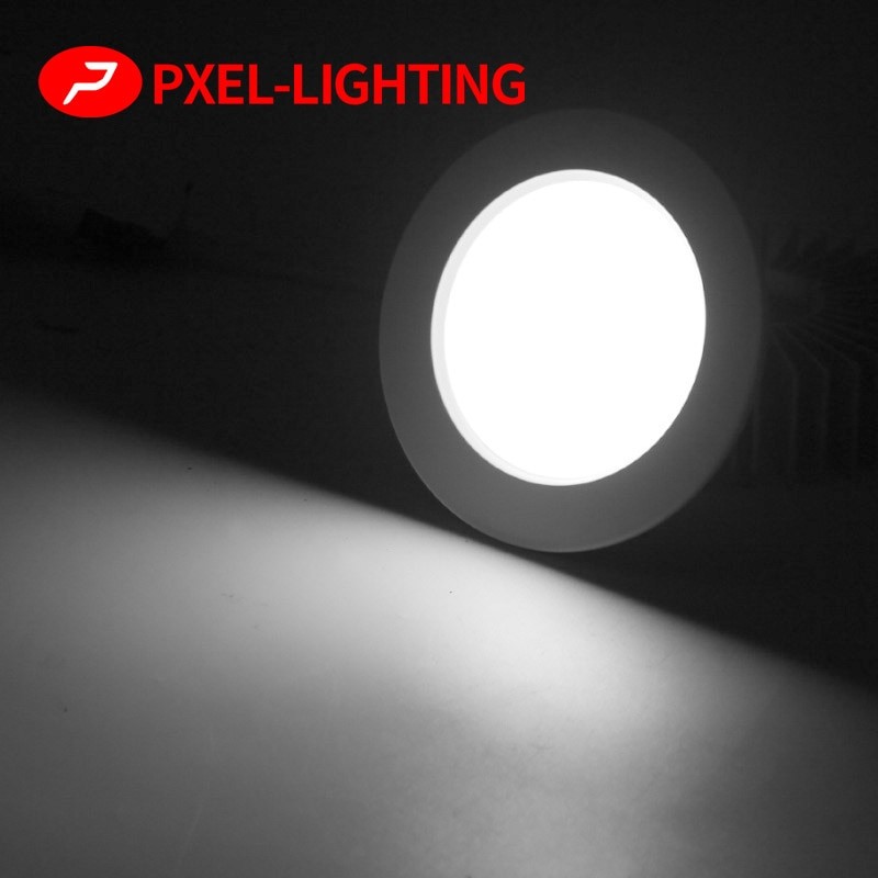 Led Downlight Embedded Hotel Engineering Commercial 4 Inch 6 Inch Hole Lamp White Black  Home Living Room Ultra Thin Downlight