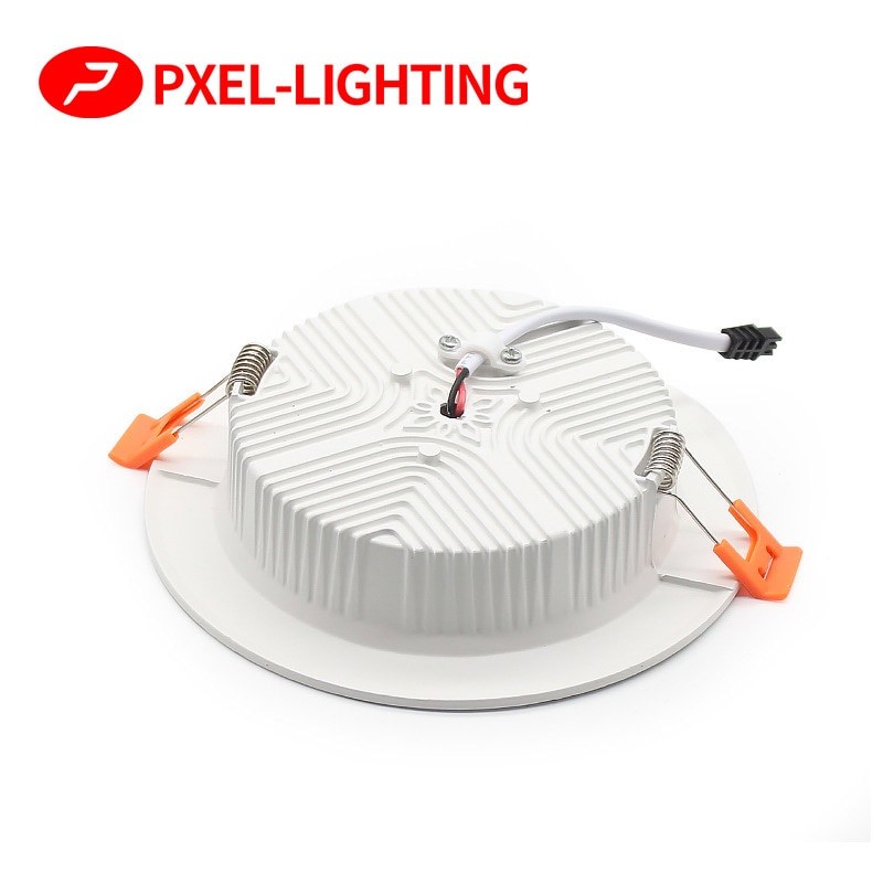 Led Downlight Embedded Hotel Engineering Commercial 4 Inch 6 Inch Hole Lamp White Black  Home Living Room Ultra Thin Downlight