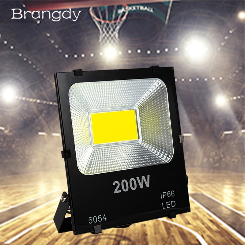 Flood Light Led Outdoor Wall Lamp 30W 50W 100W 150W 200W Floodlight Exterior Street Waterproof Spotlight Garden Stadium Lighting