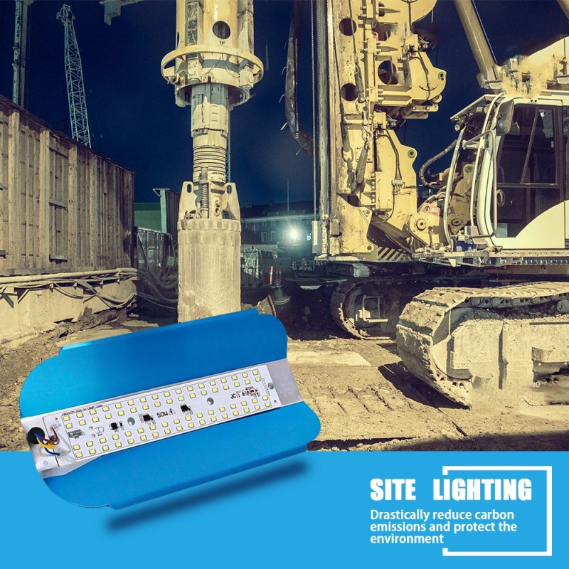 2Pcs Led Flood Light 50W Outdoor Waterproof IP65 Led Spotlight Street Light Garden Wall Lamp For Landscape Yard Decors Lighting