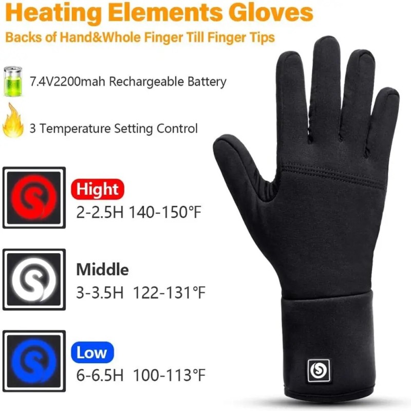 Savior Heat Electric Liner Heated Gloves Winter Warm Skiing Gloves Outdoor Sports Motorcycling Riding Skiing Fishing Hunting - Electric Heated Skiing Gloves - AliExpress