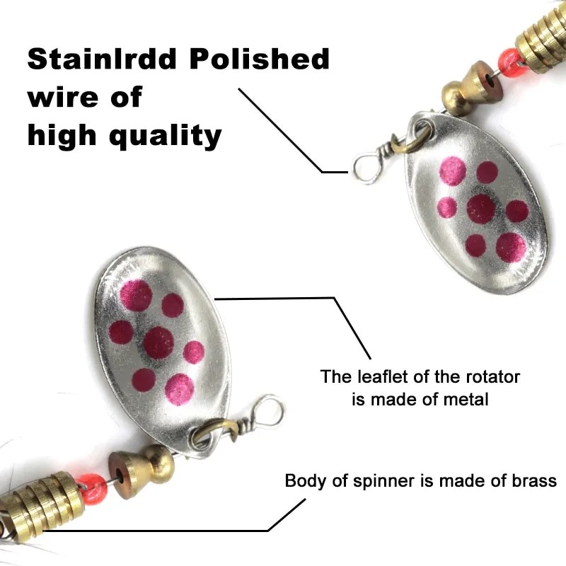 Metal Spoon Spinner Fishing Lure 10pcs Set Spoonbait Crankbaits Fishing Wobblers For Pike Crochet Kit Artificial Bait - Fishing Lures - AliExpress