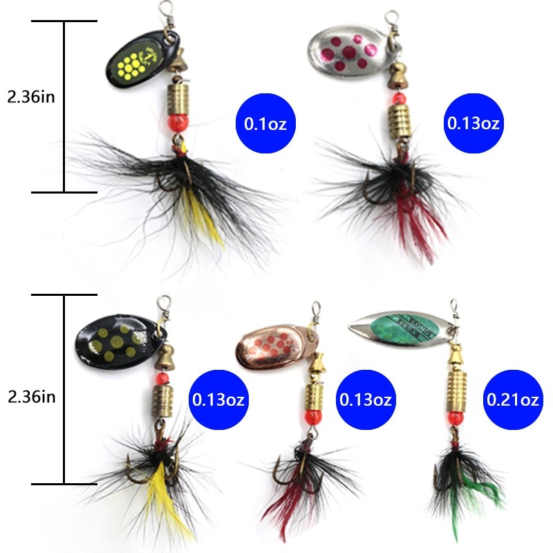 Metal Spoon Spinner Fishing Lure 10pcs Set Spoonbait Crankbaits Fishing Wobblers For Pike Crochet Kit Artificial Bait - Fishing Lures - AliExpress