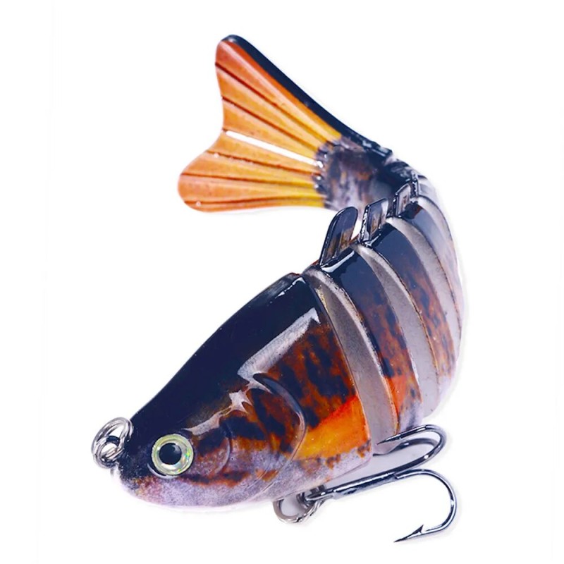 10cm 15g 7-segement Swimbait Pike Wobblers Crankbait Fishing Lure Multi Jointed Hard Bait Musky Sinking Isca Artificia - Fishing Lures - AliExpress