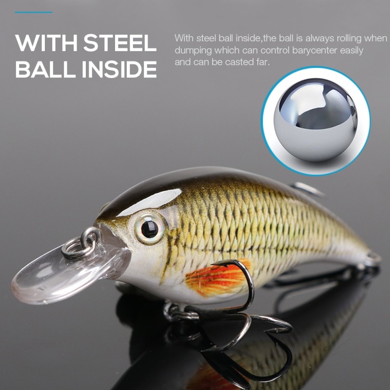 Floating Fishing Lure Minnow Wobbler | Wobbler Crankbait Jerkbait - 6cm 10g Minnow - Aliexpress