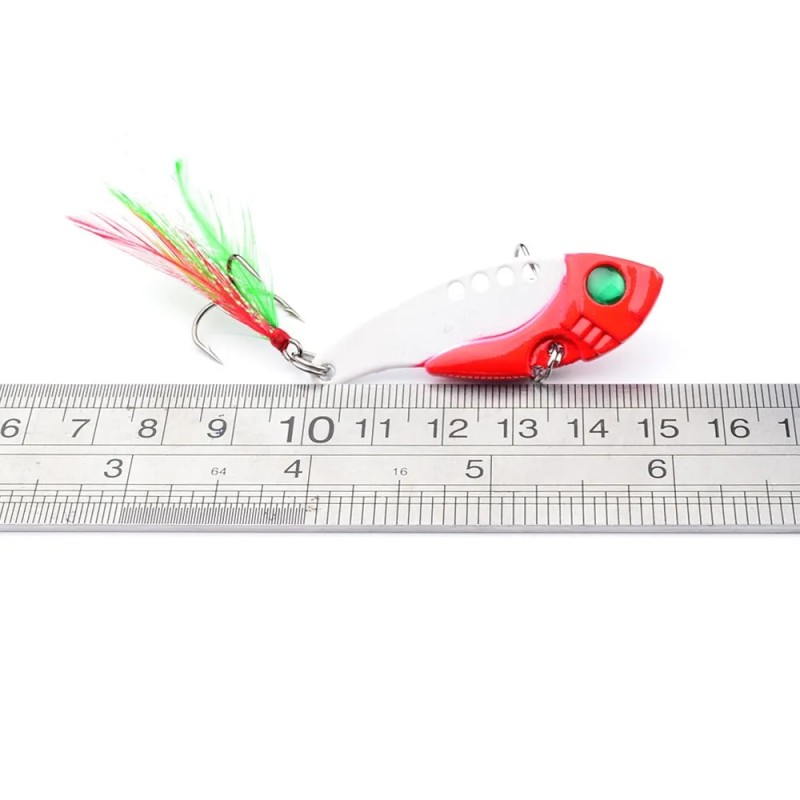Fishing Lures Spoon For Pike 50mm 10.5g 8 Color With Treble Hook Spoon Wobble Metal Hard Bait Vib Spoonbait Fishing Tackle Lures - Fishing Lures - AliExpress
