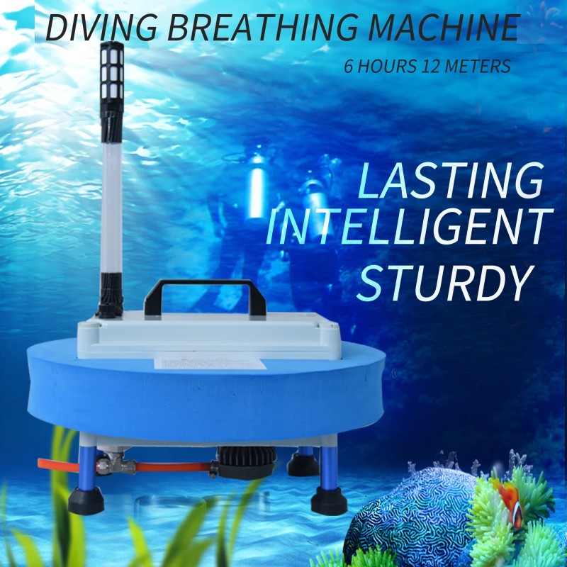 Diving Oxygen Breathing Machine 4 Hour 12 Meters Seabed Fishing Gold Panning Shooting Breathing Tankless Diving Breathing System| |   - AliExpress