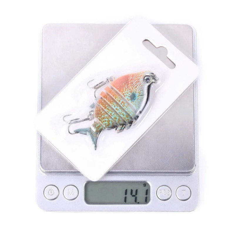 63mm 9.3g Lifelike Swimbait Fishing Lures Hard Bait Treble Hook Jointed Bass - Fishing Lures - Aliexpress