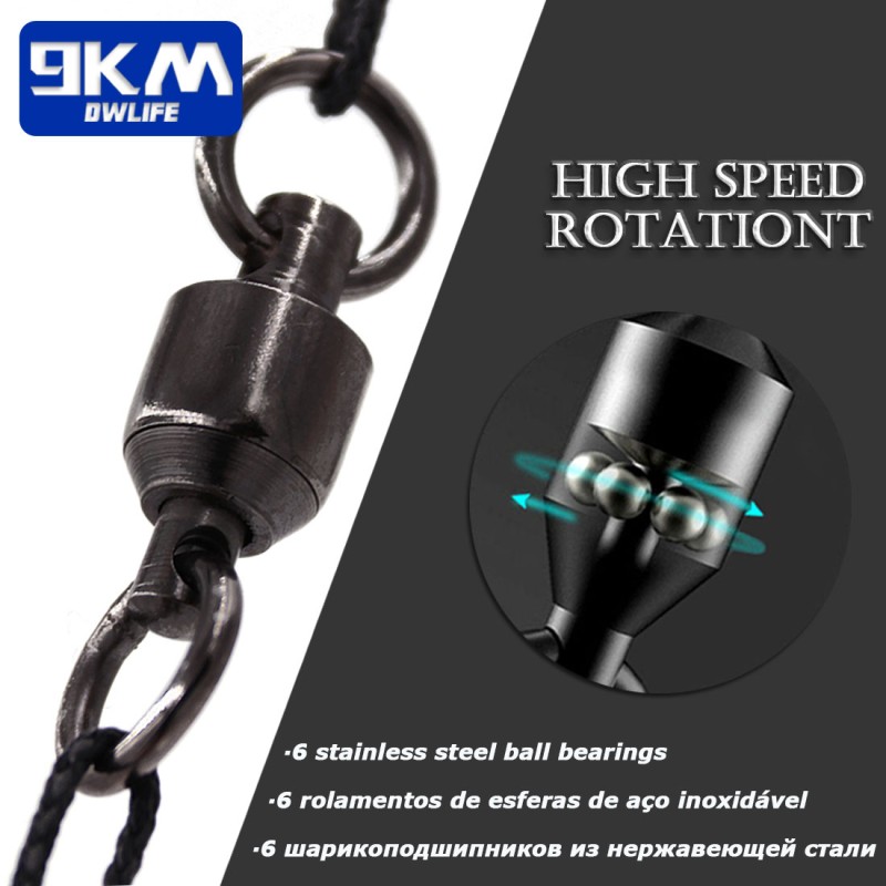 Ball Bearing Fishing Swivel Snap | Ball Bearing Swivel Split Ring - Fishing Bearing - Aliexpress