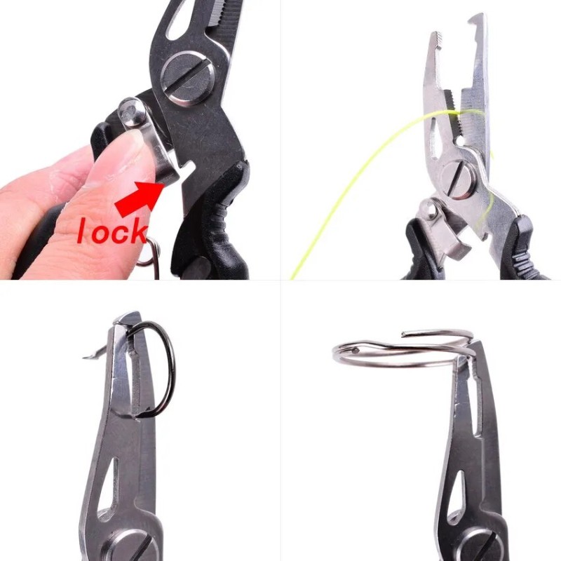 Aorace Fishing Pliers Fish Line Cutter Scissors Mini Fish Hook Remover Multifunction Tools New Black Beak Jaw| |   - AliExpress